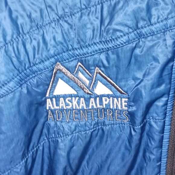 Alaska Alpine Adventures Climbing Jacket Ladies L Ocean Blue Outdoor Research - Picture 2 of 4